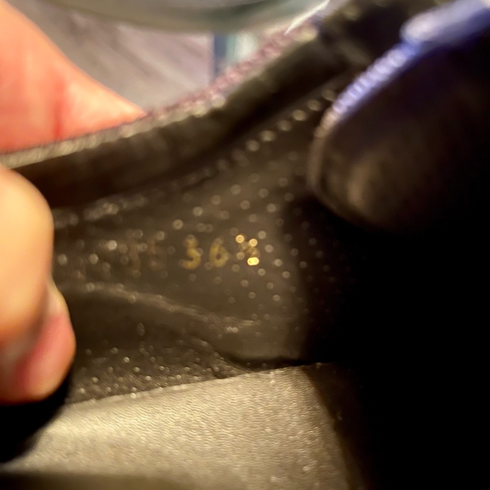Louis Vuitton Black and Gray Women's Sneakers - Picture 8 of 15